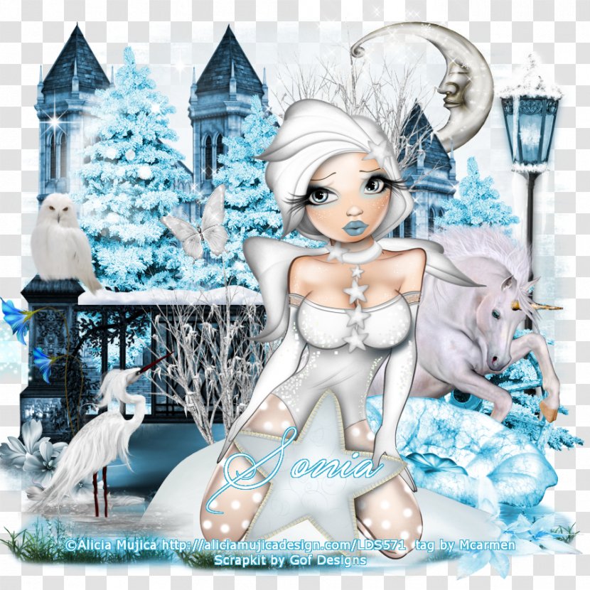 Cartoon Fairy Christmas Desktop Wallpaper - Flower Transparent PNG