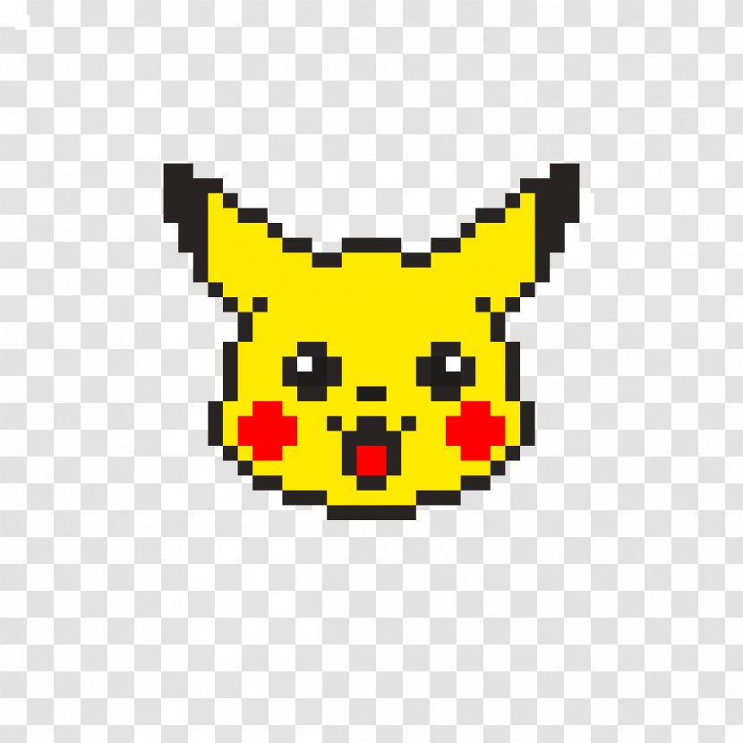 Pikachu Pixel Art Drawing Bügelperlen Pan–tilt–zoom Camera - Eevee Transparent PNG