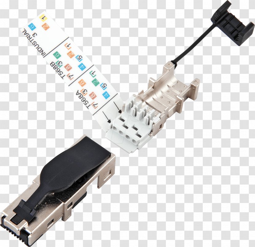 Electrical Connector Cable Class F Twisted Pair Category 6 Transparent PNG