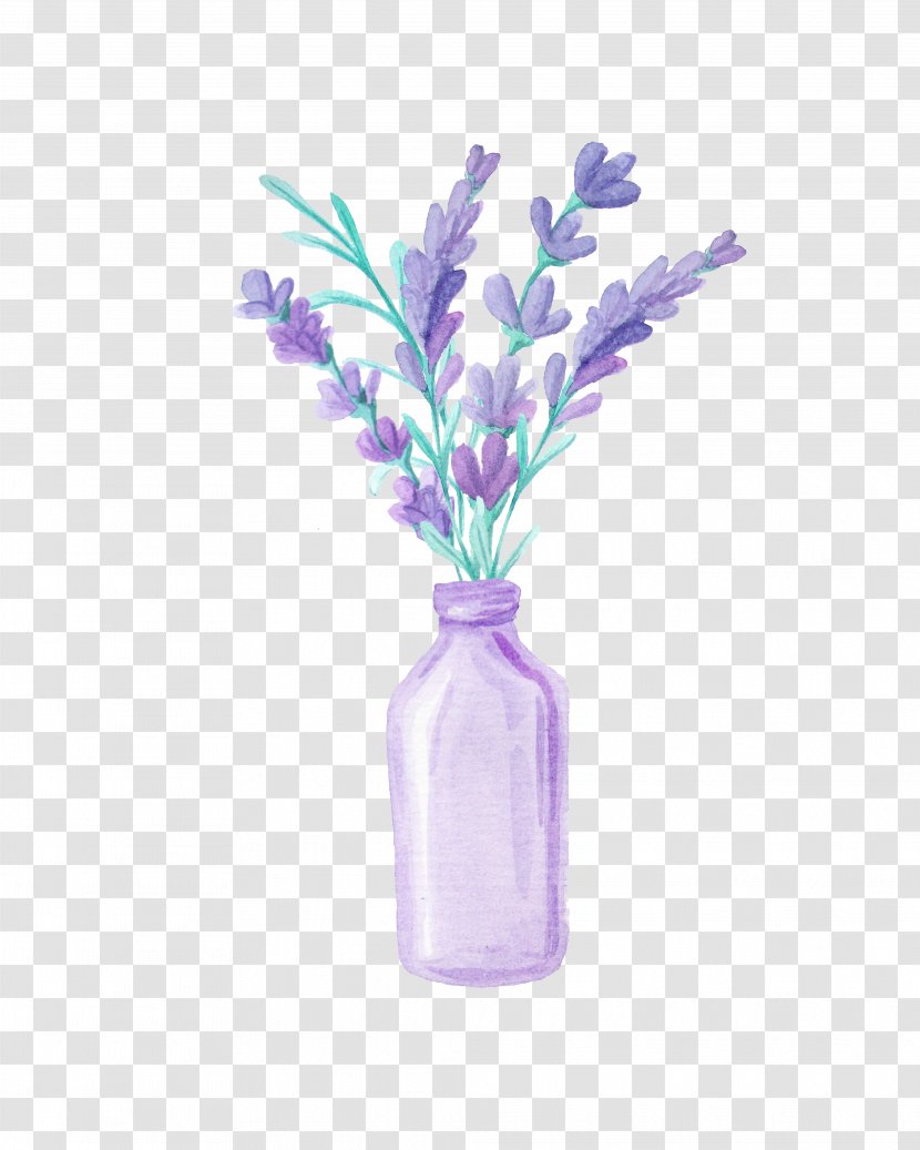 Lavender Drawing - Violet - Beautiful Transparent PNG