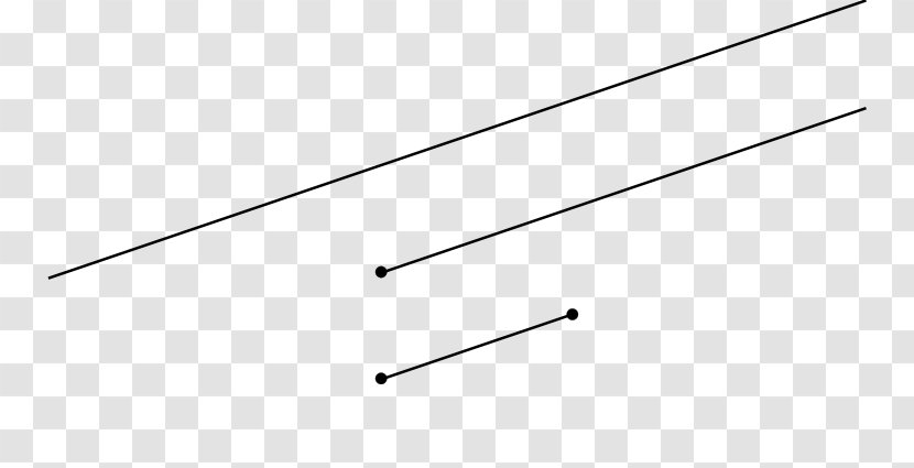 Line Segment Point Demi-droite Geometry - Frame Transparent PNG