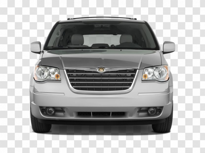 Minivan 2008 Chrysler Town & Country Compact Car - Grille Transparent PNG