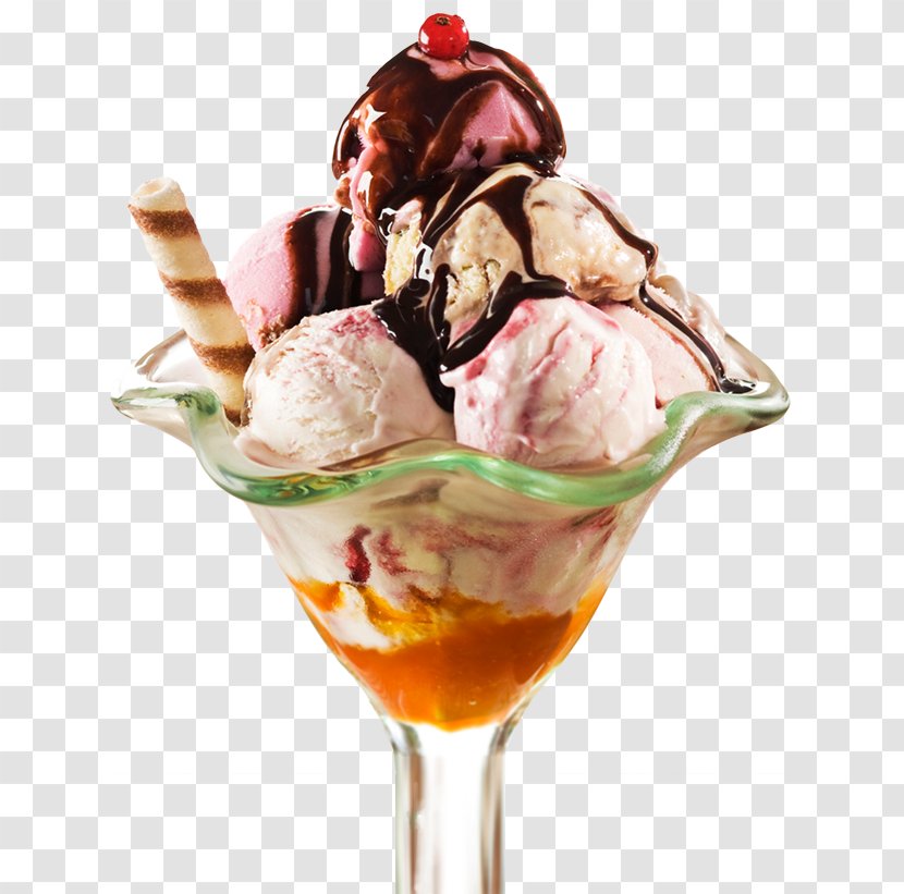 Ice Cream Sundae Gelato Stuffing - Bar Transparent PNG