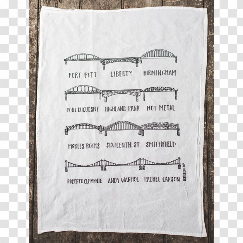 Love, Pittsburgh Bridge Paper Printing Penguins - Towel - Kitchen Transparent PNG