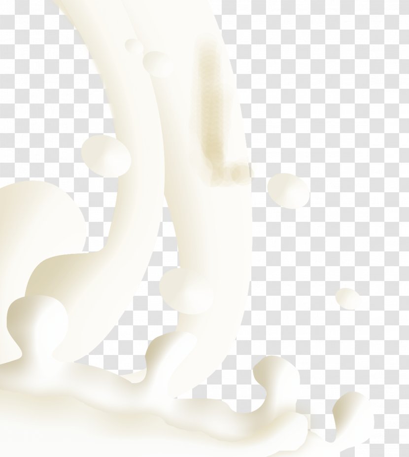 Angle Pattern - White - Milk Liquid Material Transparent PNG