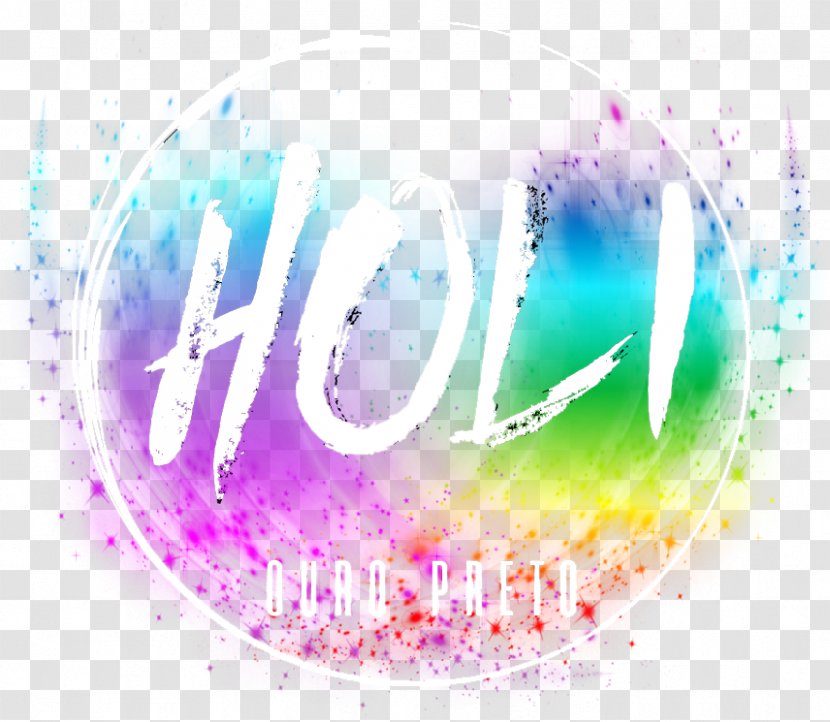Graphic Design Logo Desktop Wallpaper Font - Violet - Holi Transparent PNG