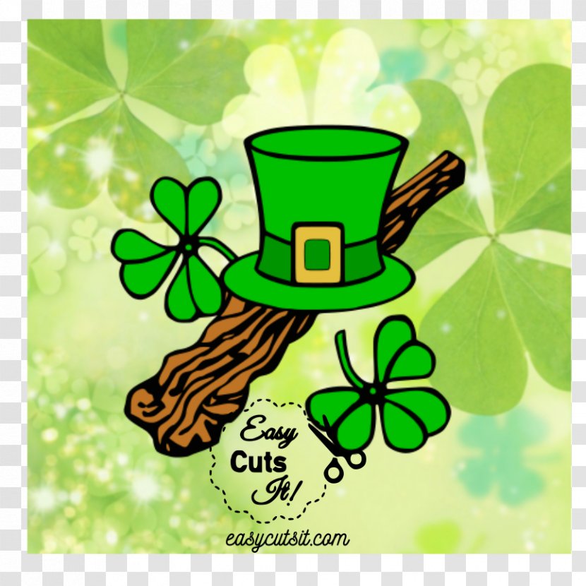 Saint Patrick's Day Shamrock Leprechaun Clip Art - Green - Patrick's Transparent PNG