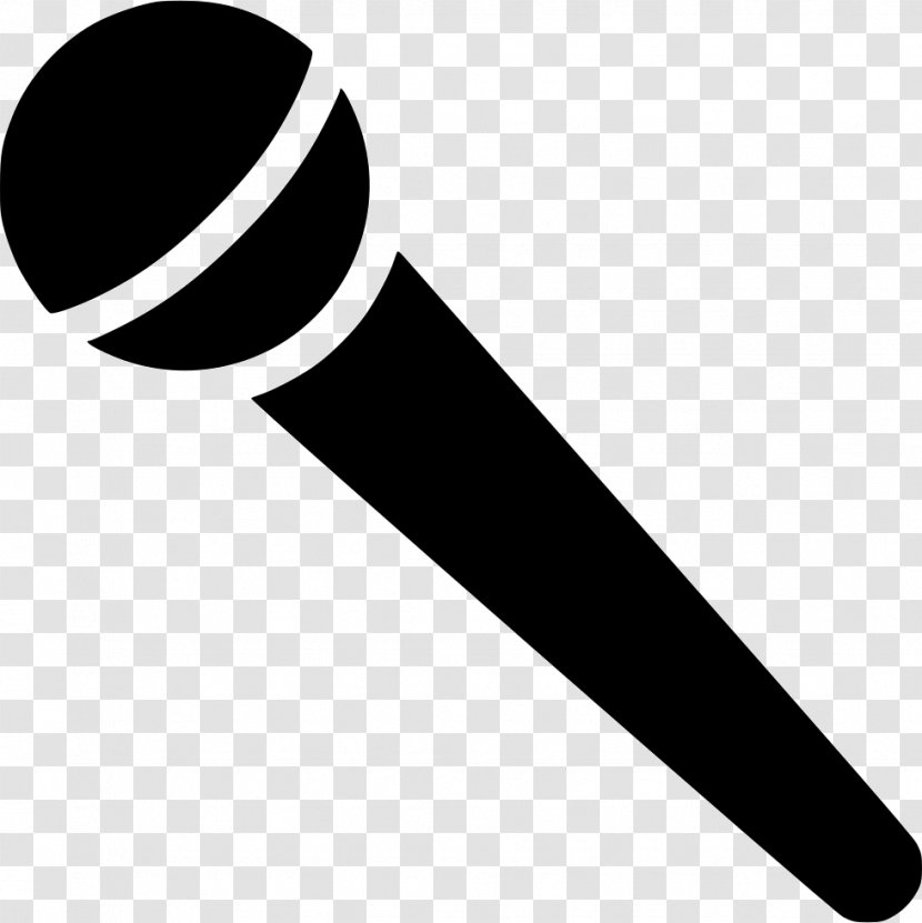 Microphone Line Clip Art - Cartoon Transparent PNG