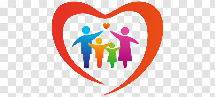 Family Child Foster Care Love - Cartoon - Heart Attack Transparent PNG