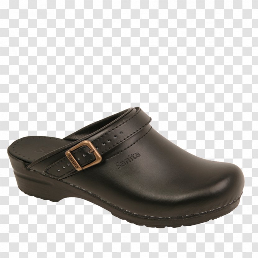 Clog Slip-on Shoe Slide Leather - Footwear - Sandal Transparent PNG