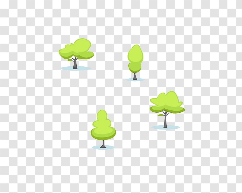 Cartoon Elements, Hong Kong Download Illustration - Leaf - Tree Transparent PNG