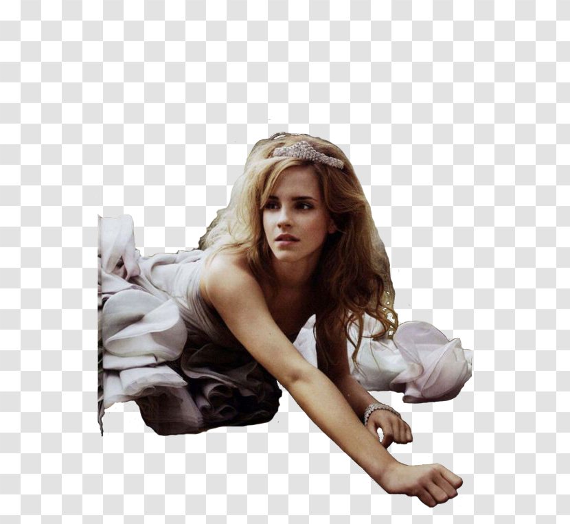 Emma Watson Harry Potter And The Philosopher's Stone Vogue Italia Hermione Granger - Watercolor Transparent PNG