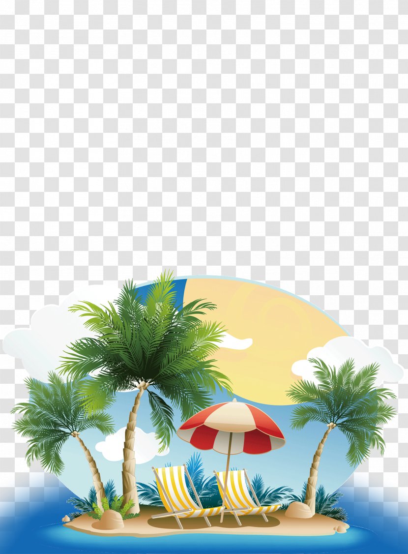 Beach Clip Art - Free Content - Seaside Vacation Transparent PNG