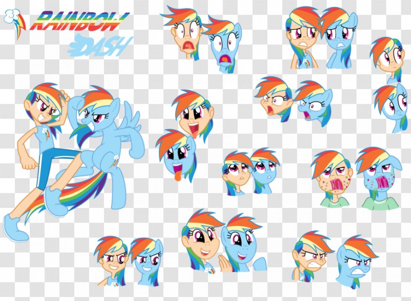 Rainbow Dash Pinkie Pie Rarity Pony Twilight Sparkle - Artist - My Little Transparent PNG