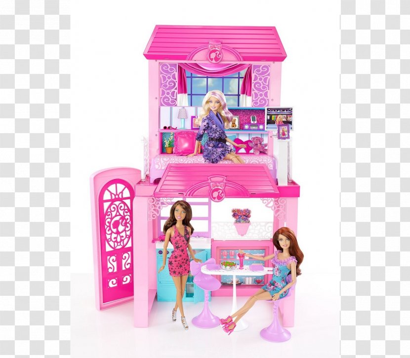 Dollhouse Barbie Toy - Mattel Transparent PNG