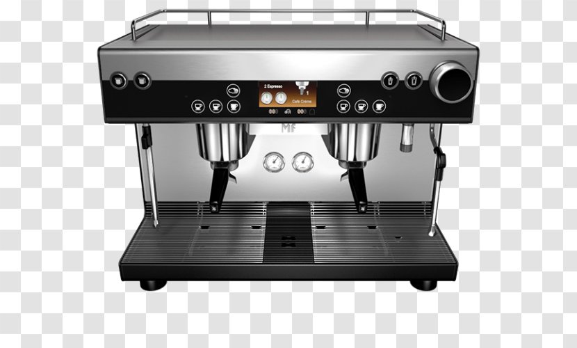 Espresso Coffee Cafe Cappuccino Latte - Machine Transparent PNG