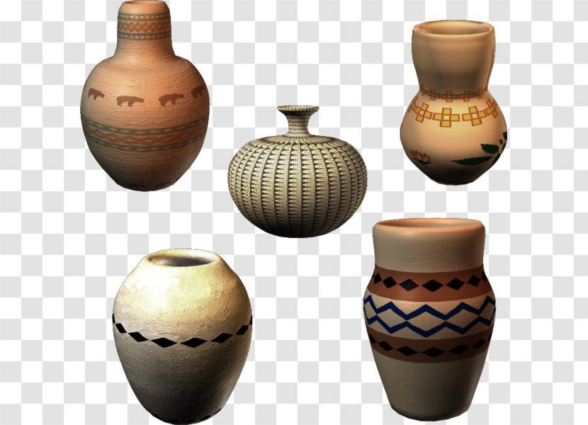 Ceramic Urn Pottery Vase Product - Artifact - Assorted Transparent PNG