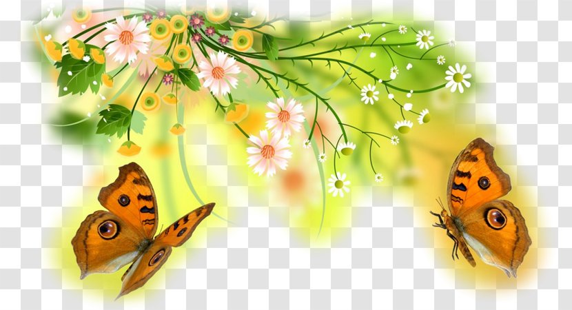 Butterfly Desktop Wallpaper Flower Insect Papillon Dog - Tablet Computers - Papilon Transparent PNG