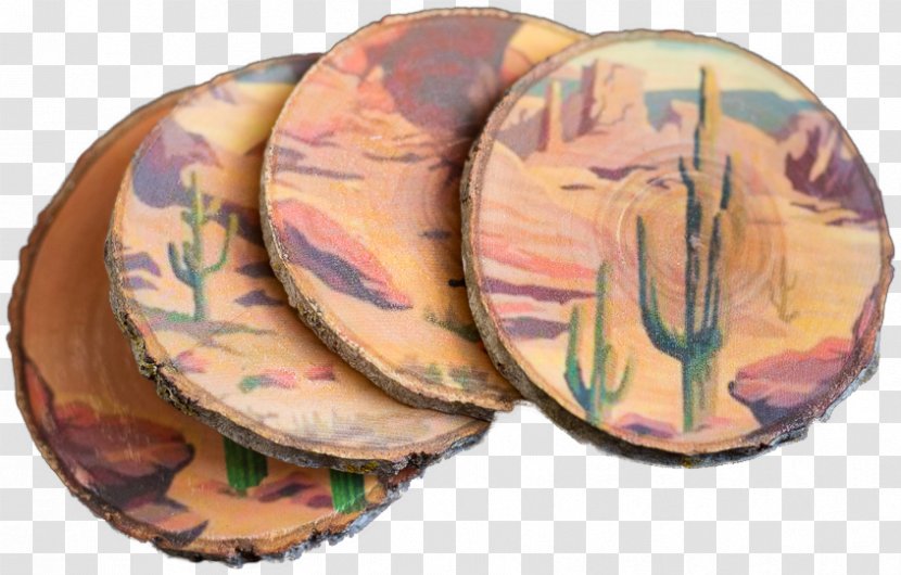 Landscape Plate Ink Desert Printmaking - Watercolor Cactus Transparent PNG