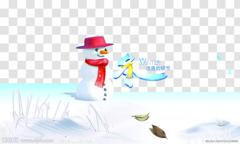 Winter Snowman Romance - Google Images - Romantic Transparent PNG