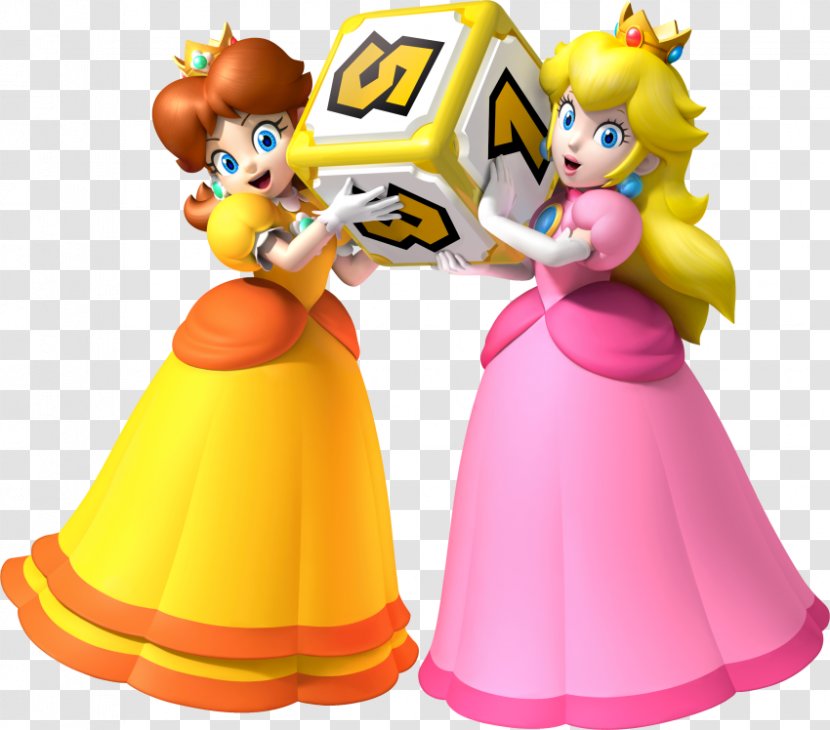 Princess Daisy Peach Rosalina Super Mario Land - Doll Transparent PNG