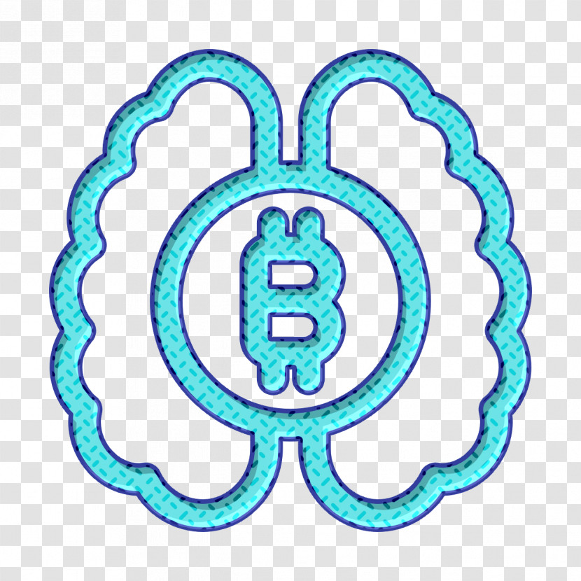 Bitcoin Icon Cryptocurrency Icon Brain Icon Transparent PNG