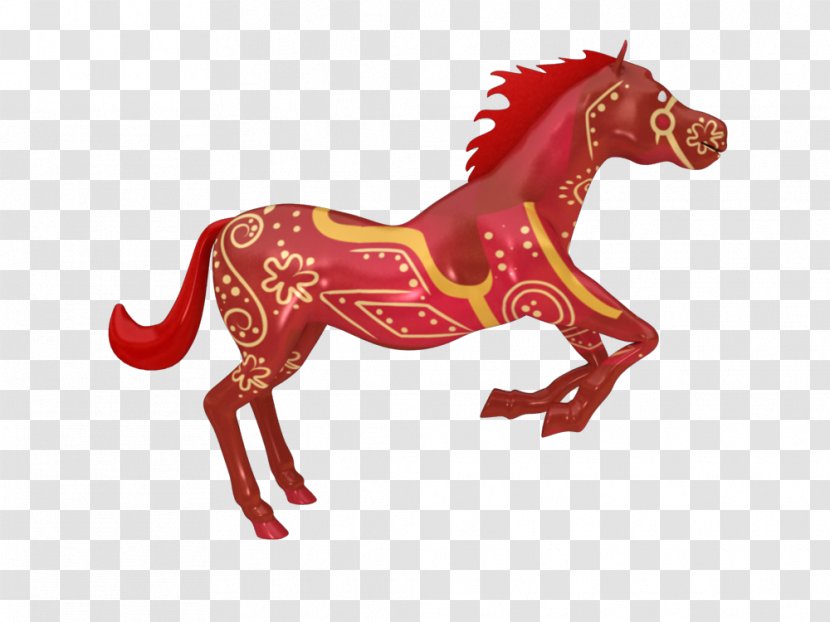 Horse Carousel Pony Animation Stallion - Computer - Vector Transparent PNG