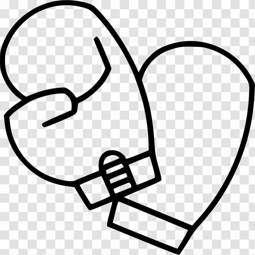 Boxing Glove Clip Art - Coloring Book Transparent PNG