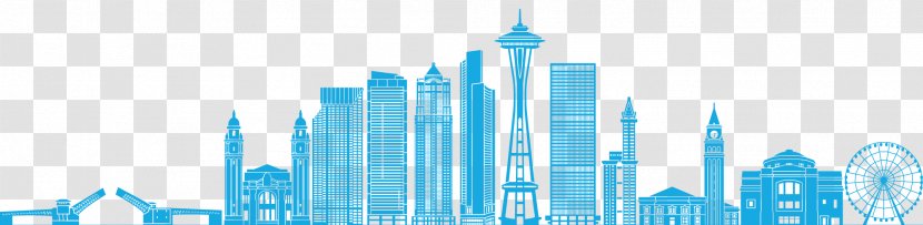 Skyline Stock Photography Seattle - School Transparent PNG