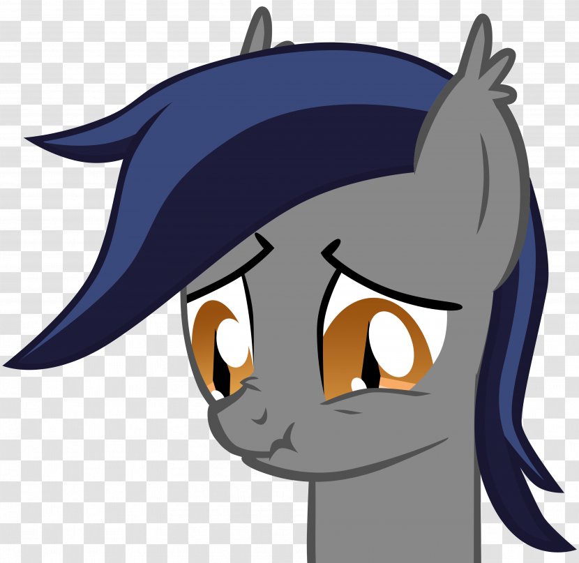 Pony Horse Whiskers Batch File Echo - Head Transparent PNG