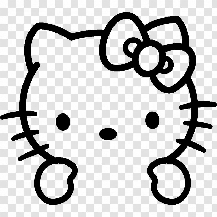Hello Kitty Coloring Book Valentine's Day Drawing Child - Head - Valentines Transparent PNG