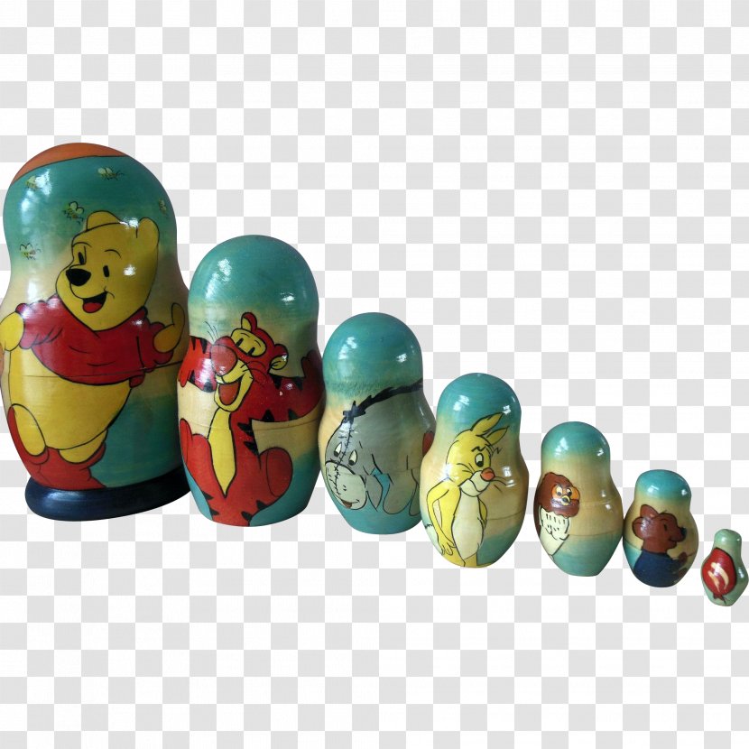 Easter Egg Plastic Toy - Winnie Pooh Transparent PNG