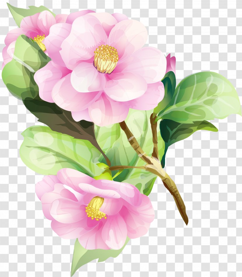 Watercolor Painting Flower Floral Design Art - Annual Plant Transparent PNG