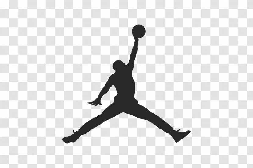 Jumpman Air Jordan Nike Logo Brand - Jumping Transparent PNG