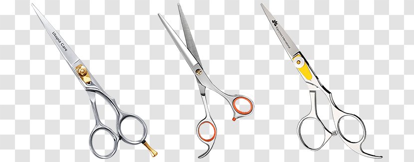 Hair-cutting Shears Comb Scissors Hairdresser Hairstyle - Texturizing Transparent PNG