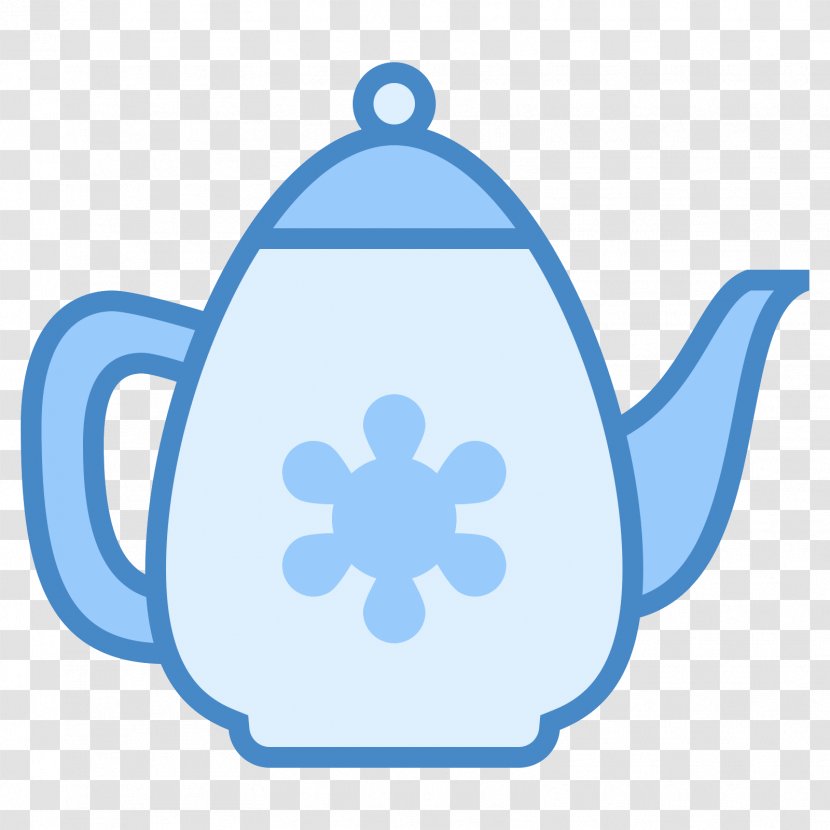 Teapot Kettle Handle - Blue Transparent PNG