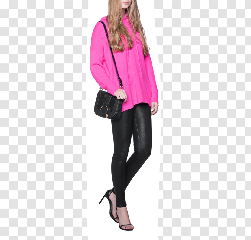 Leggings Hoodie Pants Sweater Sleeve - Leather - Crew Clothing Transparent PNG