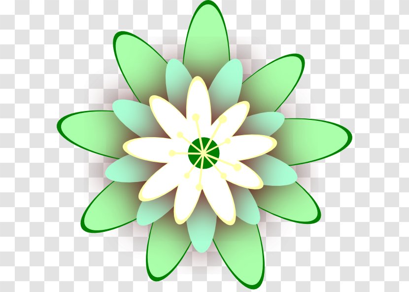 Flower Green Clip Art - Floral Transparent PNG