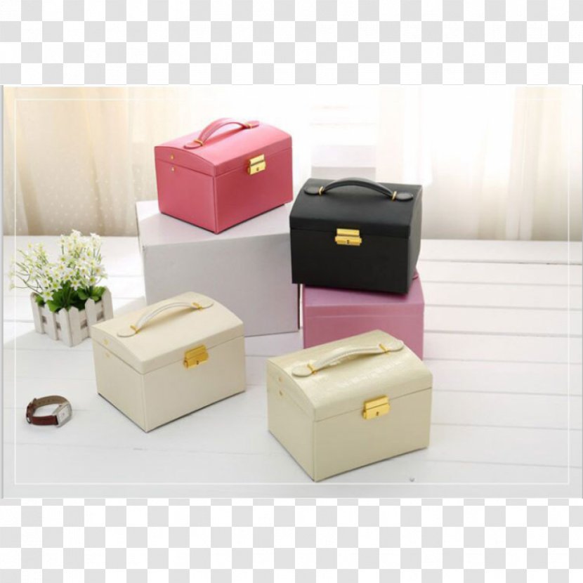 Box Jewellery Leather Bag Suitcase - Cosmetics - Jewelry Transparent PNG