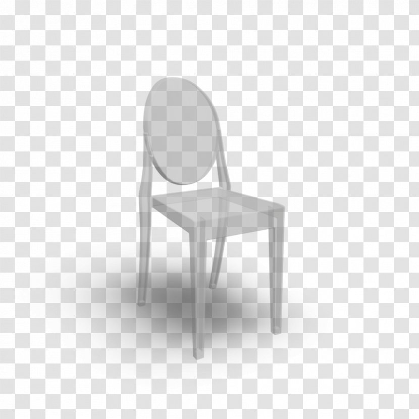 Chair Table Cadeira Louis Ghost Furniture Kartell - Courier Material Download Transparent PNG