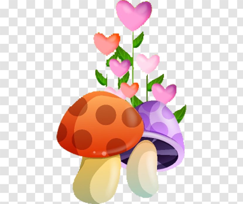 Mushroom Cartoon - Petal - Creative Spring Transparent PNG