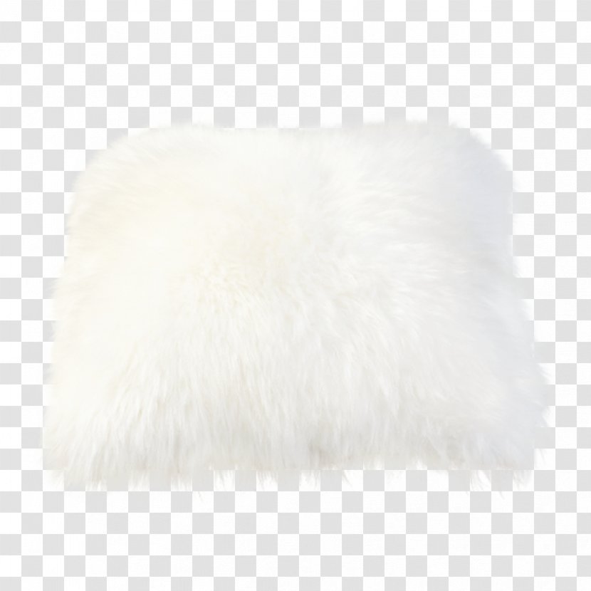 Fur Flax Cotton Tablecloth Minttu Sekä Ville - White - Sheepskin Transparent PNG