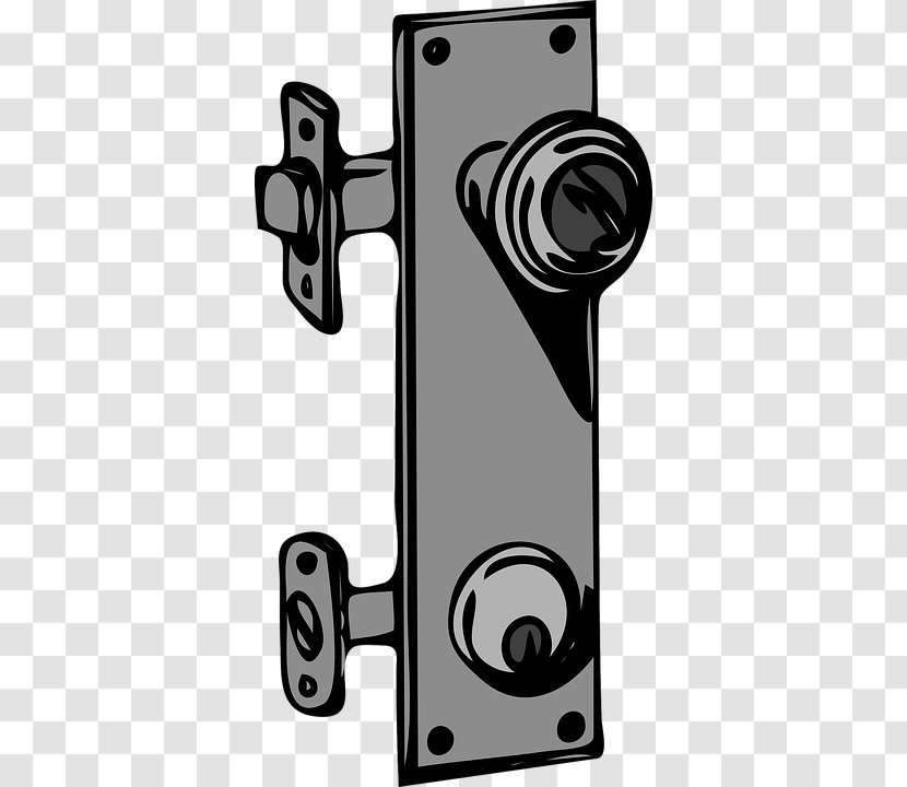 Door Handle Lock Clip Art - Telephony Transparent PNG