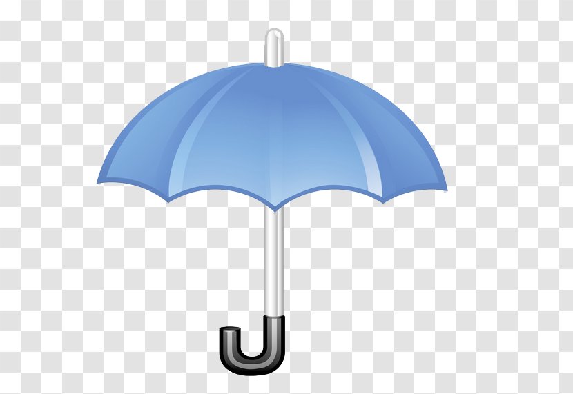Umbrella Cartoon - Blue Transparent PNG