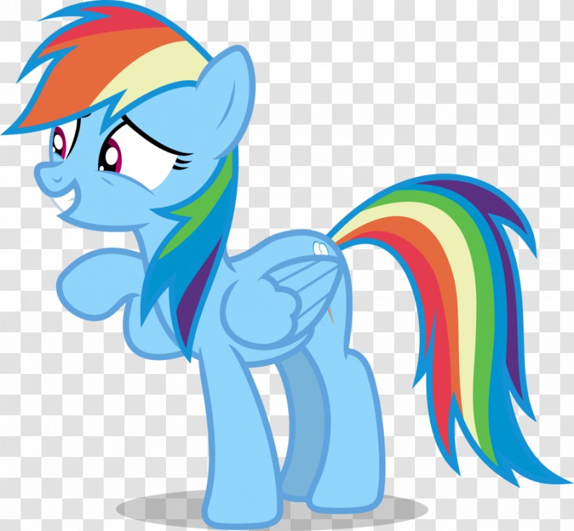 Rainbow Dash Twilight Sparkle Fluttershy Pinkie Pie Pony - Pegasus Vector Transparent PNG