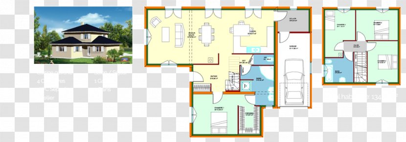 House Floor Plan Residential Area Villa Architecture - Construction Planning Transparent PNG