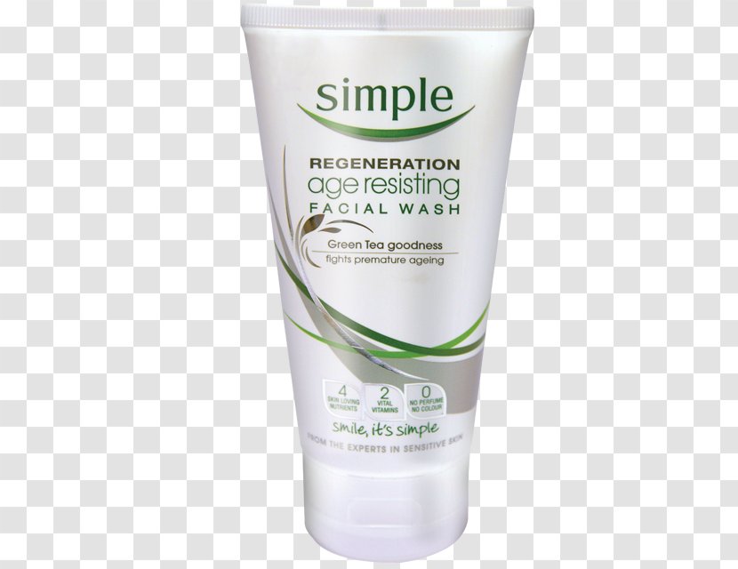 Cream Cleanser Lotion Skin Care Simple Moisturizing Facial Wash - Body - Eye Transparent PNG