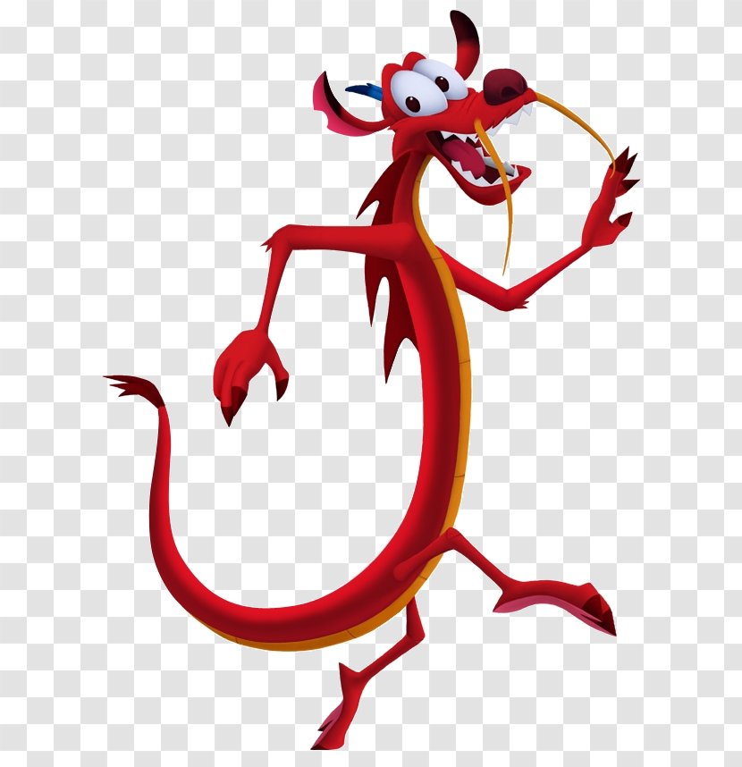 Kingdom Hearts II Hearts: Chain Of Memories Mushu Fa Mulan Sora - Artwork - Komodo Transparent PNG