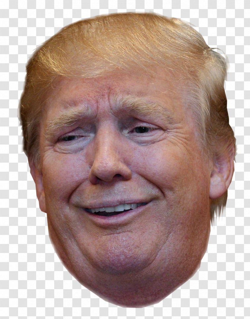 Donald Trump Funny Face YouTube Dick Avery - Chin Transparent PNG