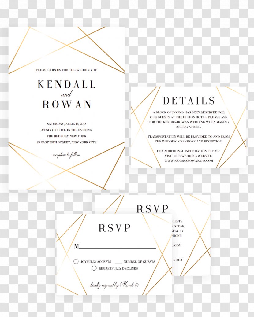 Paper Line Font - Wedding Geometric Transparent PNG